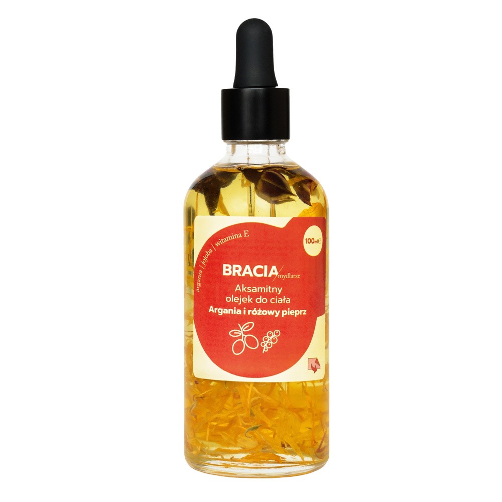 Bracia Mydlarze Argania i Różowy Pieprz olejek 100 ml - olej kosmetyczny