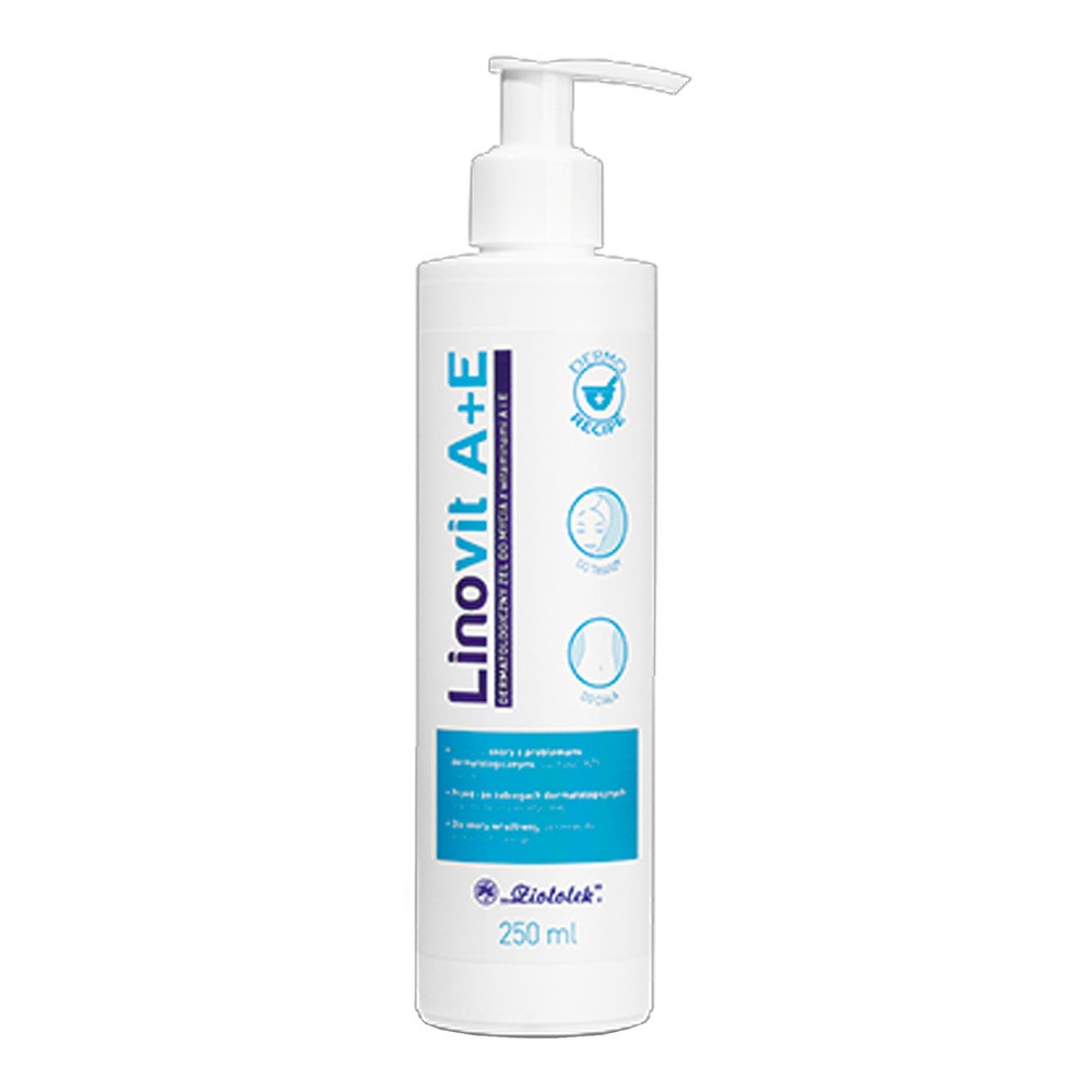 Linovit A + E dermatologiczny żel do mycia z witaminami 400 ml