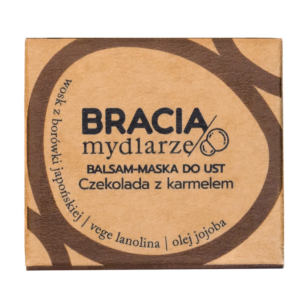 Bracia Mydlarze Balsam-Maska do Ust Czekolada z Karmelem 15ml
