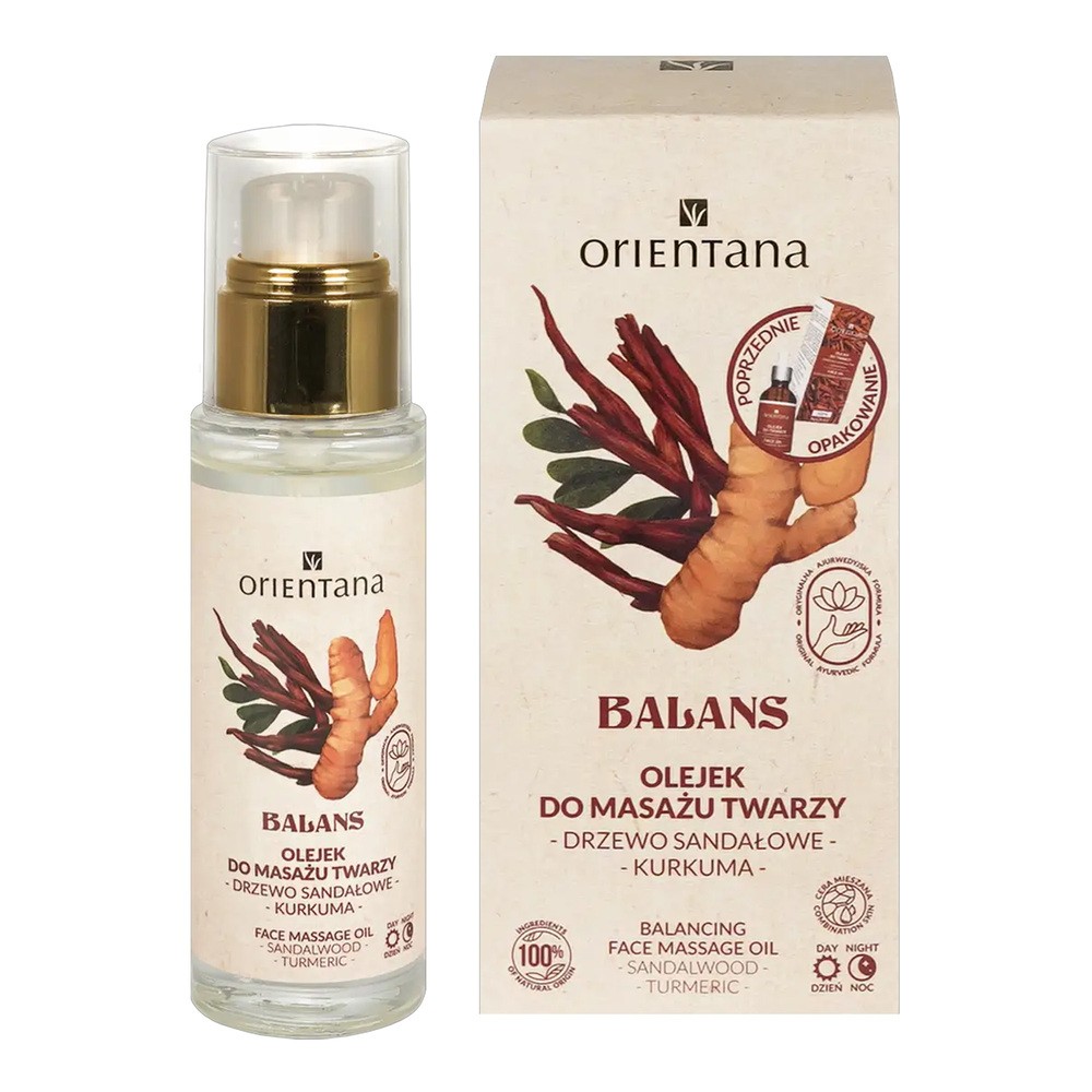 Orientana Balans Olejek do Masażu Twarzy 30ml