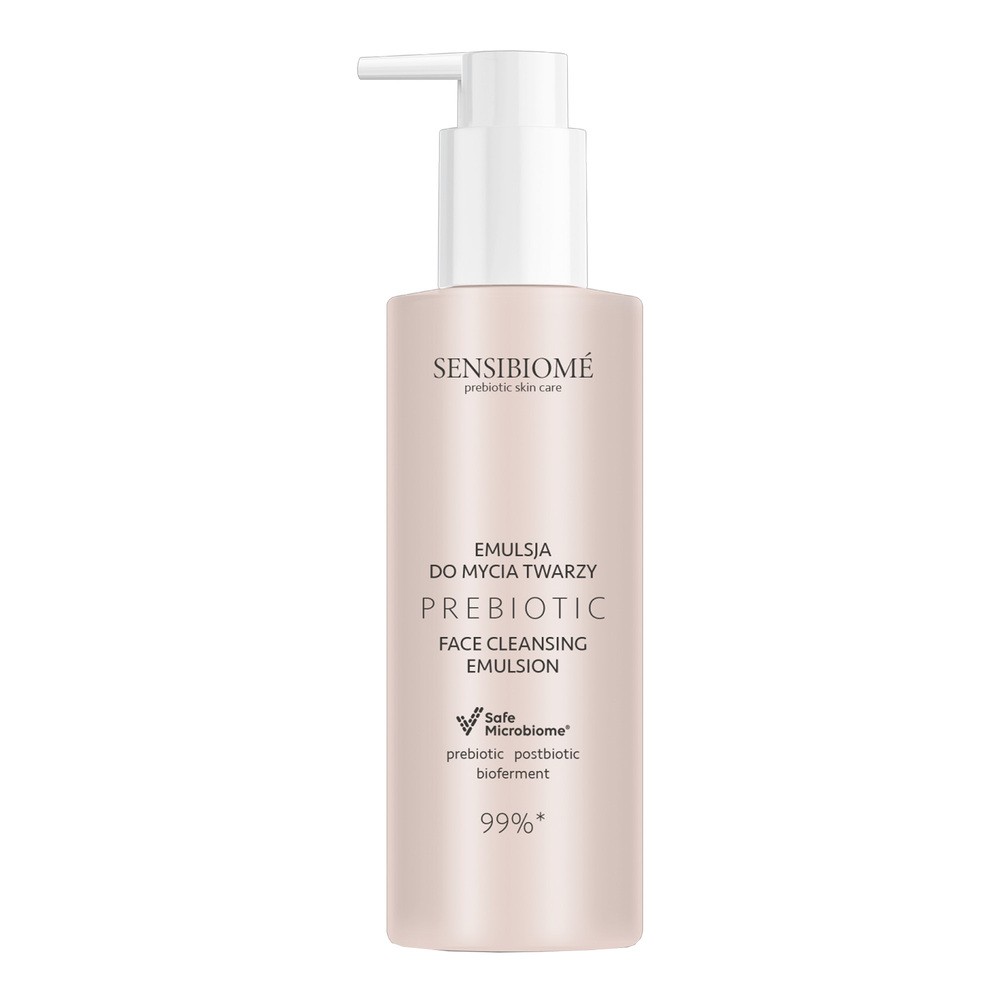Sensibiome Prebiotic Skin Care, emulsja do mycia twarzy, 175 ml