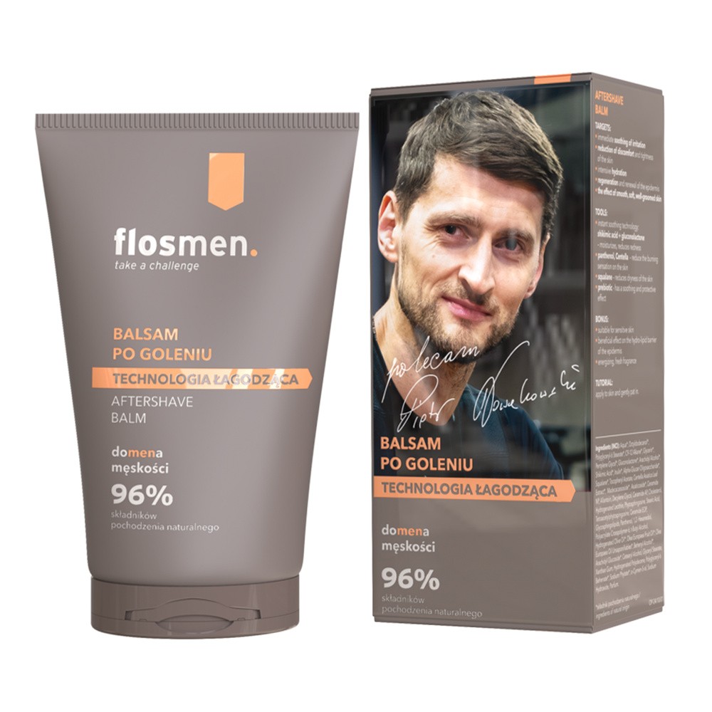 Floslek Flosmen, balsam po goleniu, 100 ml
