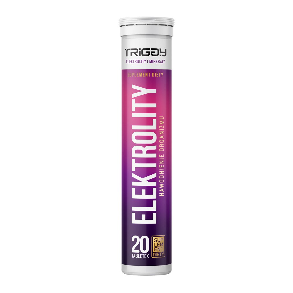 TRIGGY Elektrolity, 20 tabletek musujących