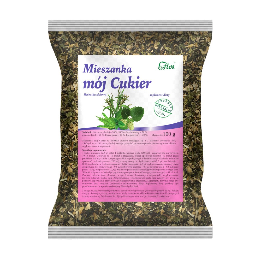 Flos Mieszanka Cukier w normie 100 g