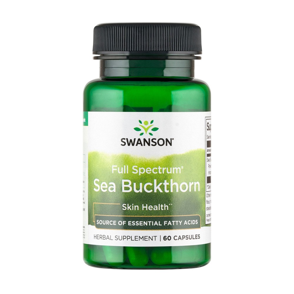 Swanson Full Spectrum SEA Buckthorn, kapsułki, 60 szt