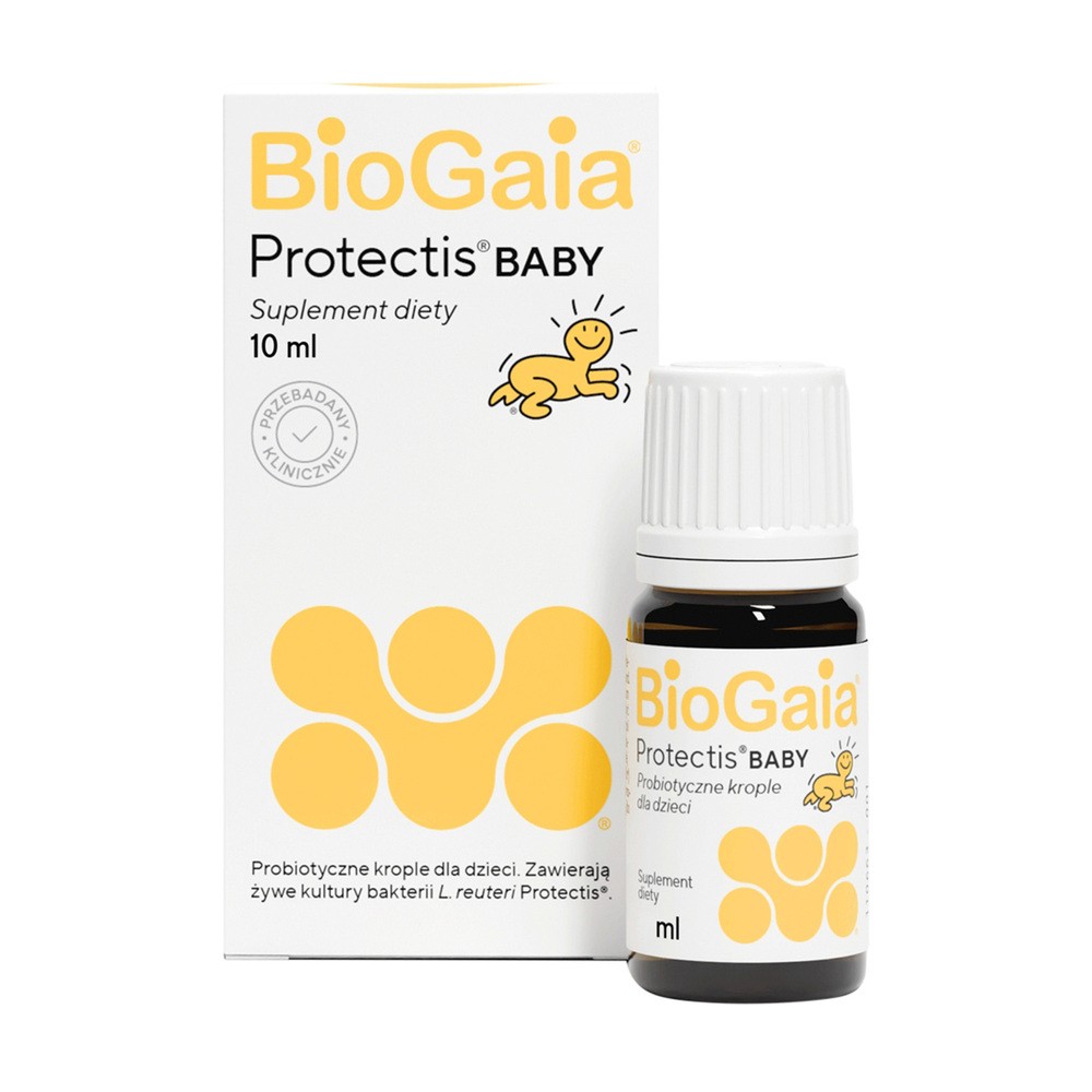 BioGaia Protectis Baby, krople dla dzieci, buteleczka, 10 ml