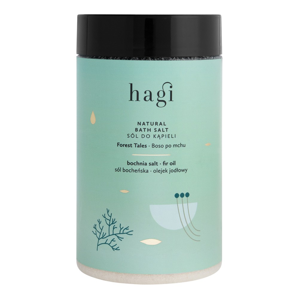 Hagi Naturalna sól do kąpieli Boso po Mchu