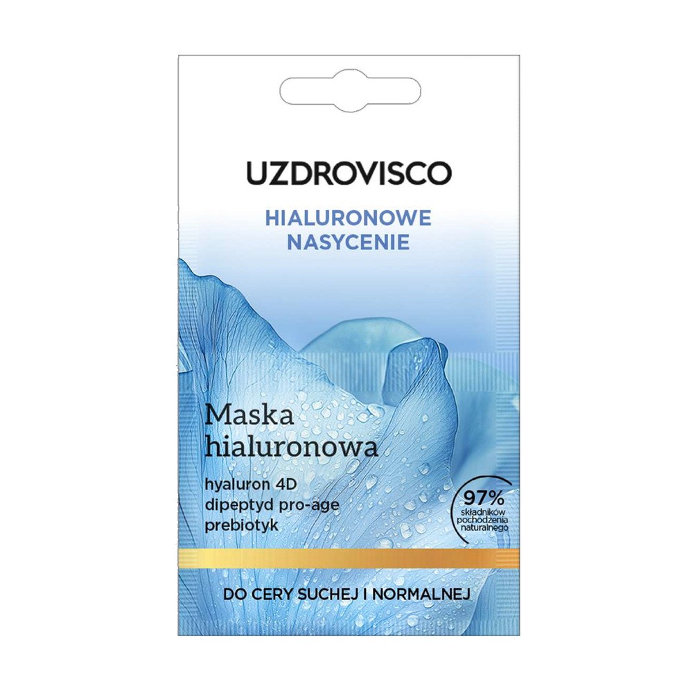 UZDROVISCO_Hialuronowe Nasycenie maska hialuronowa 2x5ml