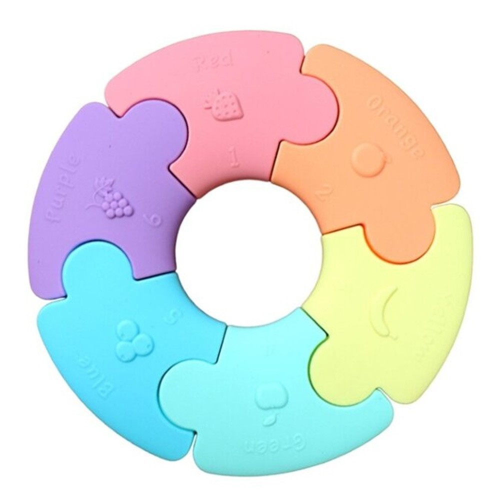 Klocki sensoryczne JELLYSTONE DESIGNS Pastelowe kółko CWP