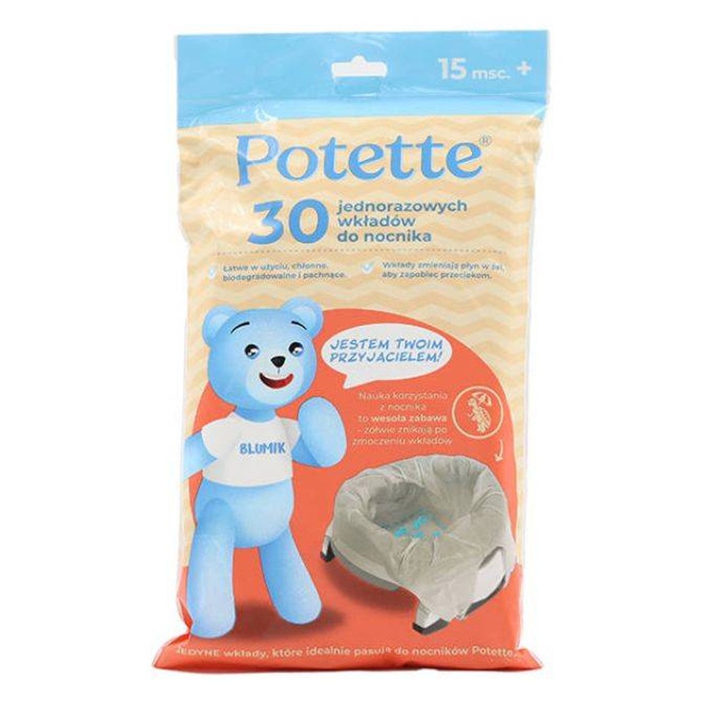 Potette Plus 30 Jednorazowych Wkładów do Nocnika ITEM 2733