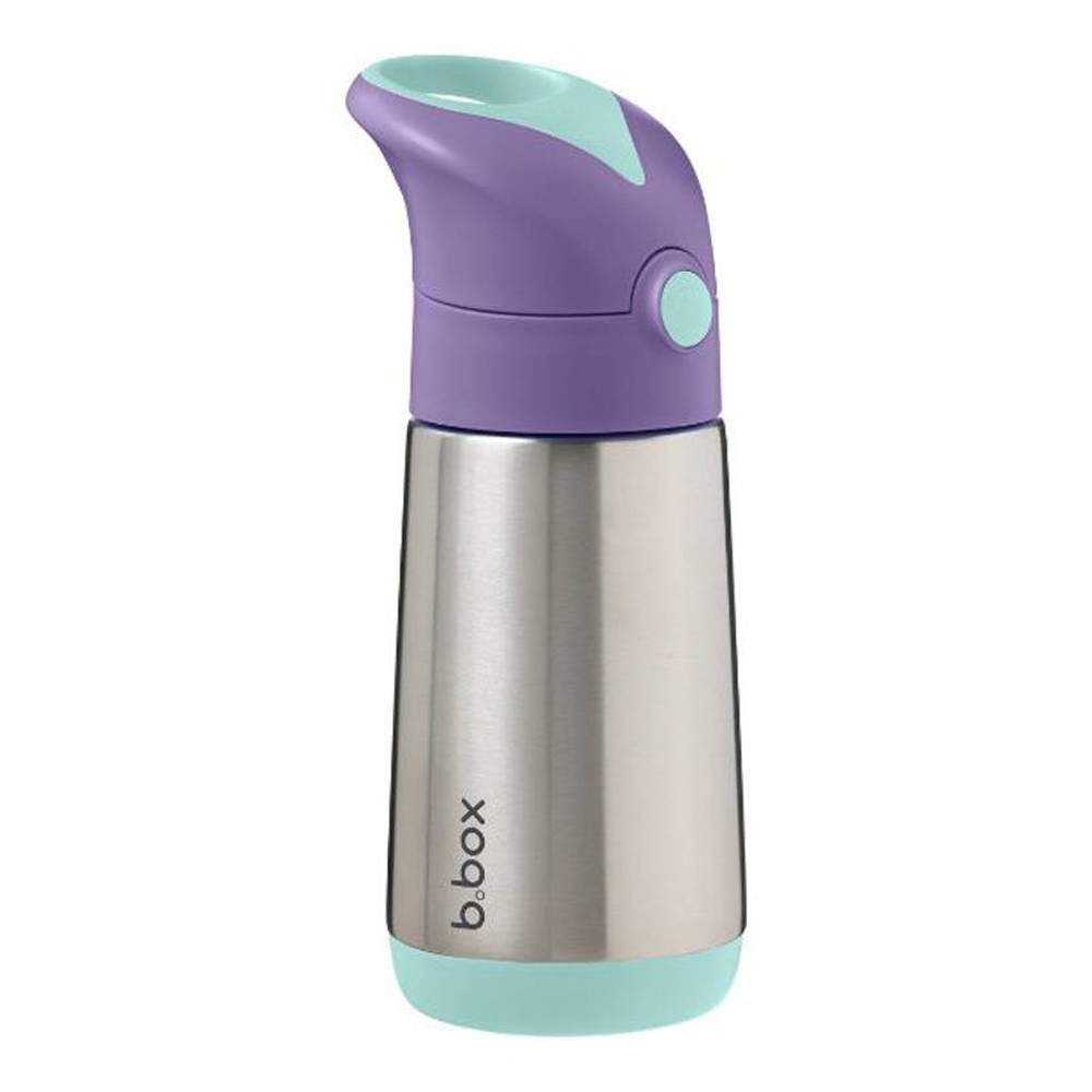 B.Box BABY&TRAVEL Bidon termiczny Lilac Pop 12m+, 350ml