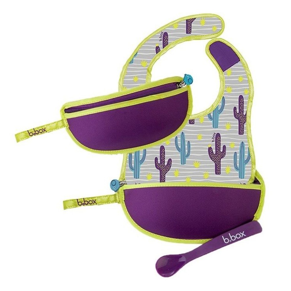 B.Box Neoprenowy śliniak, Cactus capers