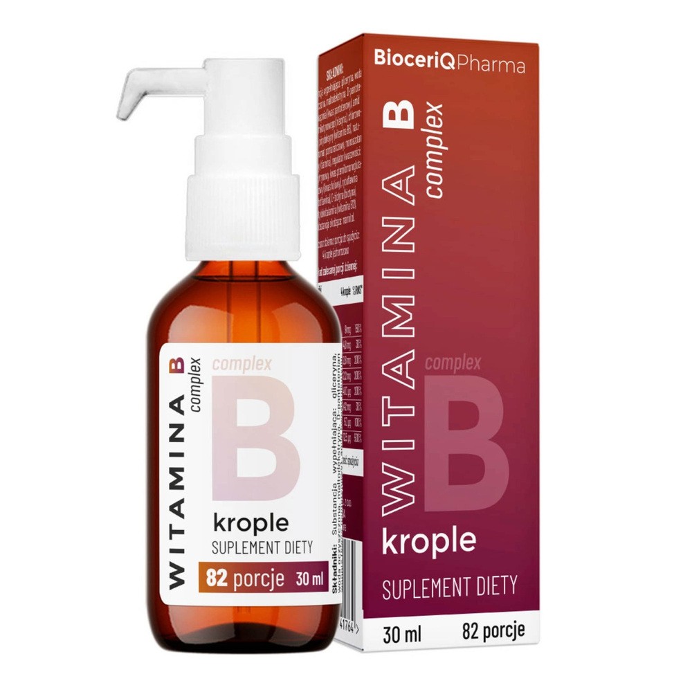 BioceriQ Witamina B Complex, krople, 30 ml