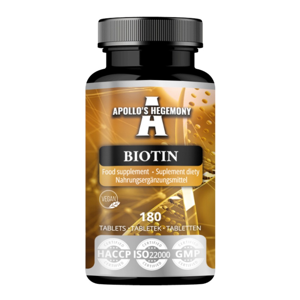 Apollo's Hegemony, Biotin, tabletki, 180 sztuk