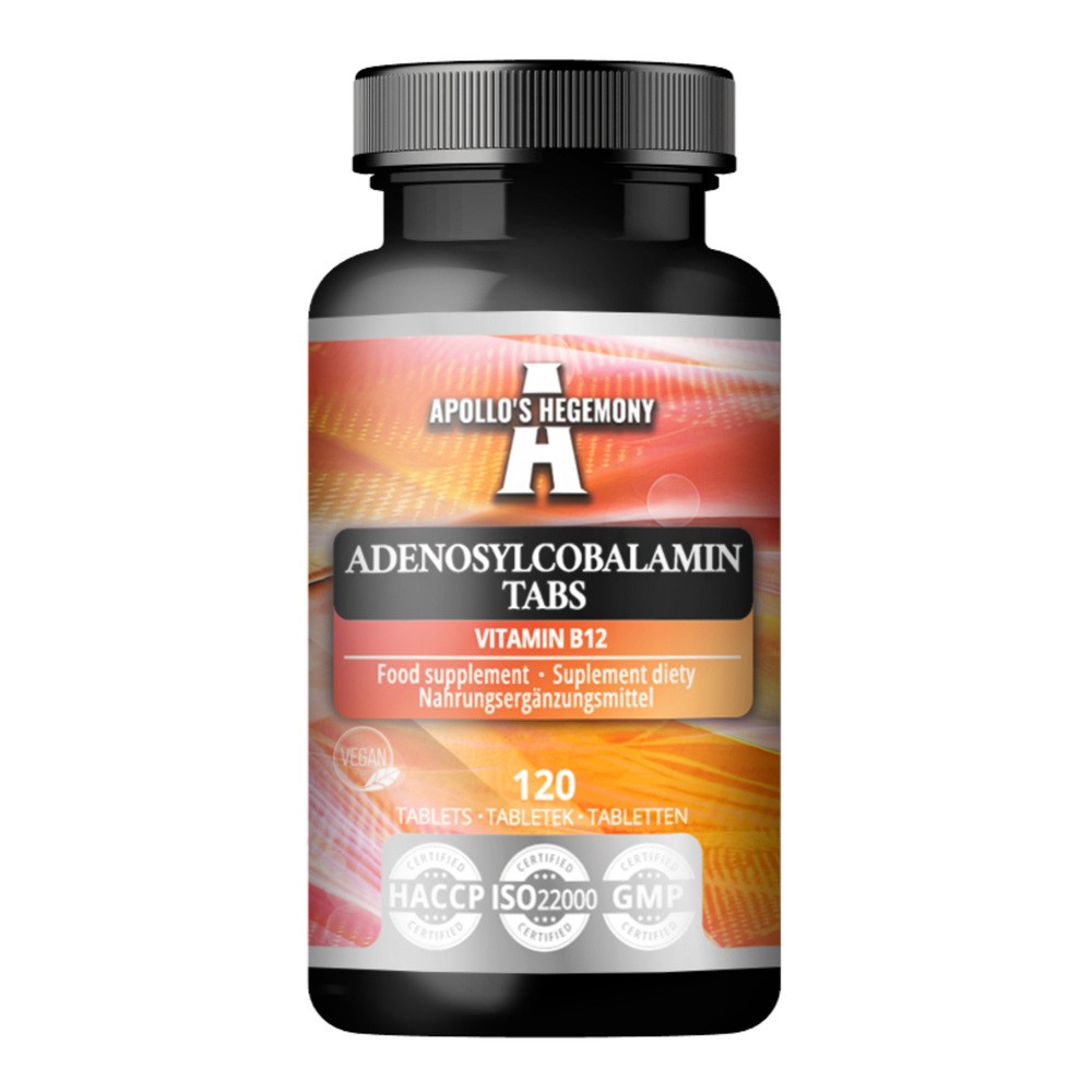 APOLLO'S HEGEMONY ADENOSYLCOBALAMIN WITAMINA B12 120 TABLETEK