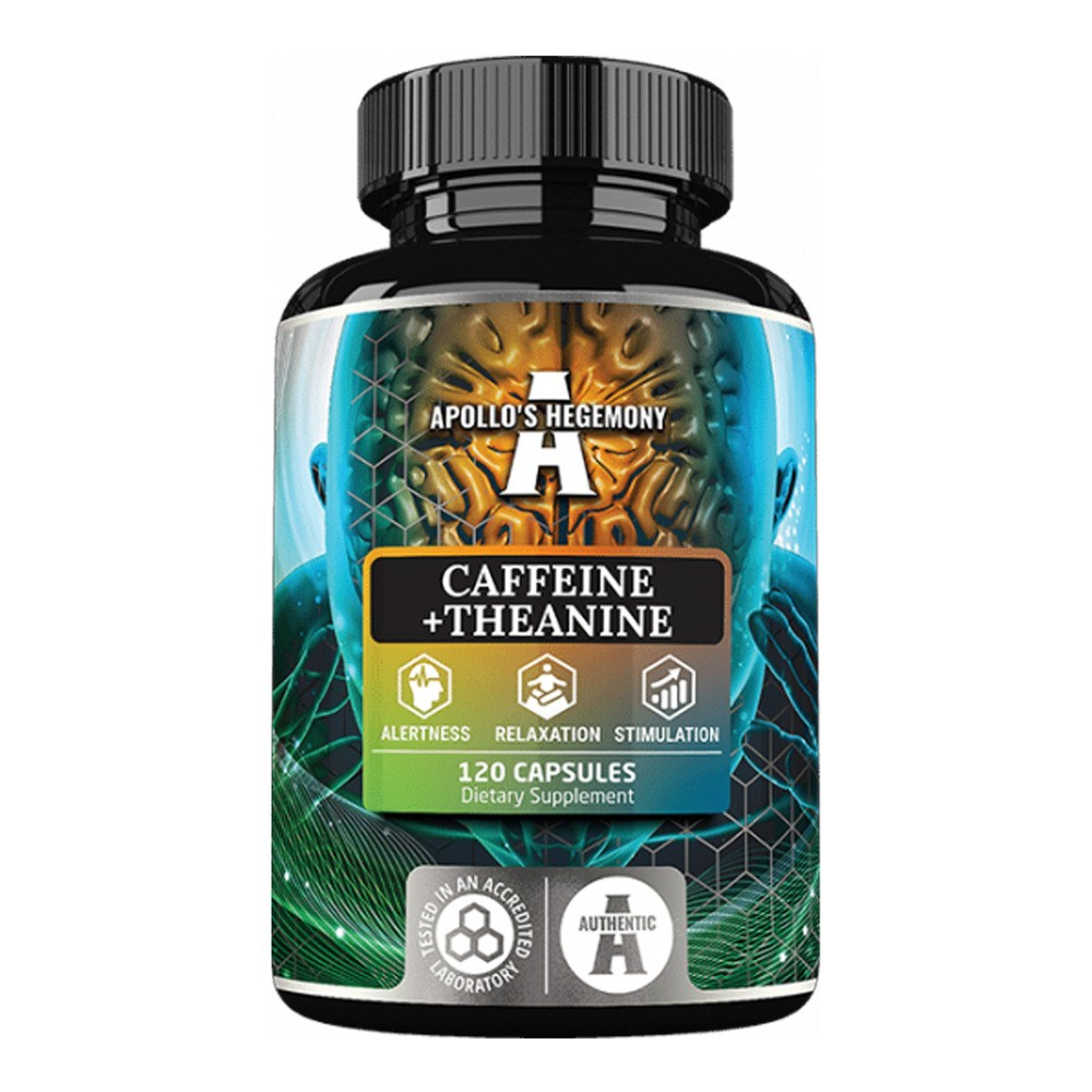 Apollo's Hegemony Caffeine+Theanine, 120 kapsułek