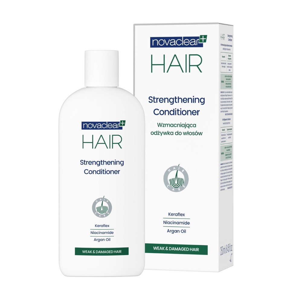 Novaclear Hair, odżywka wzmacniająca włosy, 250 ml