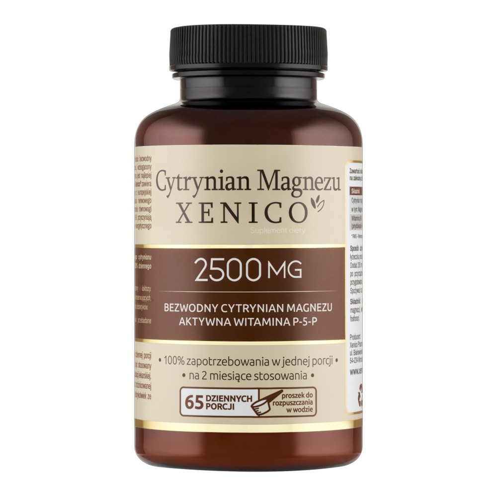 XeniVIT Cytrynian Magnezu, 65 porcji