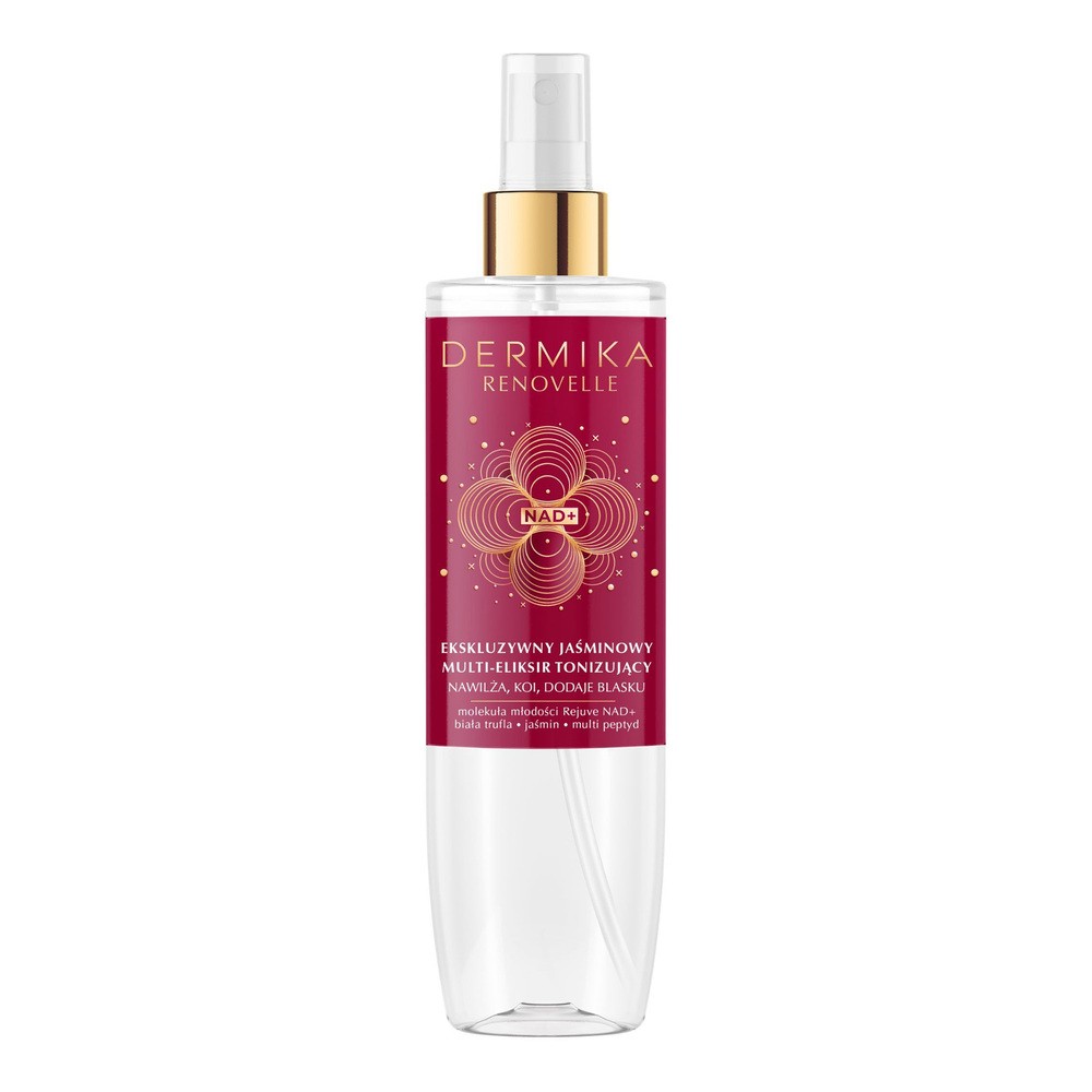Dermika Renovelle, ekskluzywny jaśminowy multi-eliksir tonizujący, 200 ml