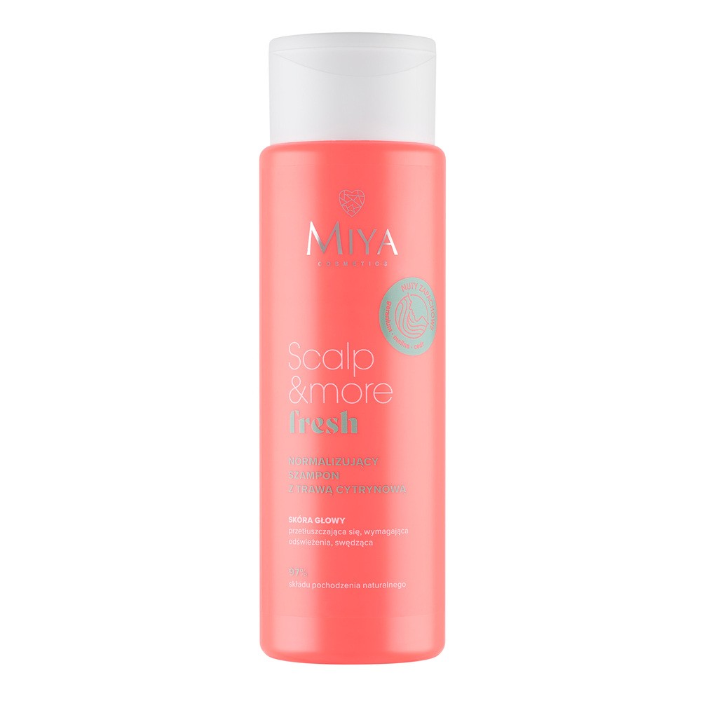 Miya Scalp&more Fresh Normalizujący szampon z trawą cytrynową
