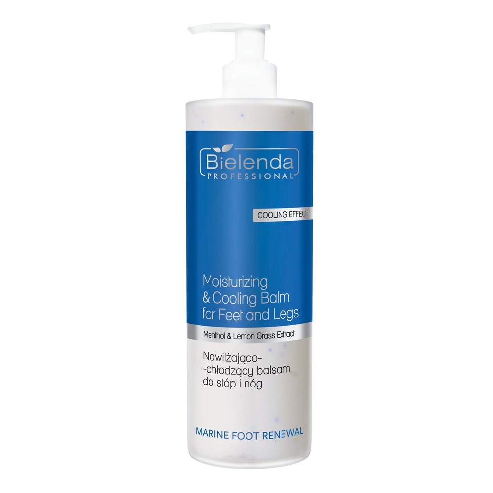 Bielenda Professional Cooling Effect Nawilżająco-chłodzący balsam do stóp i nóg, 500 ml