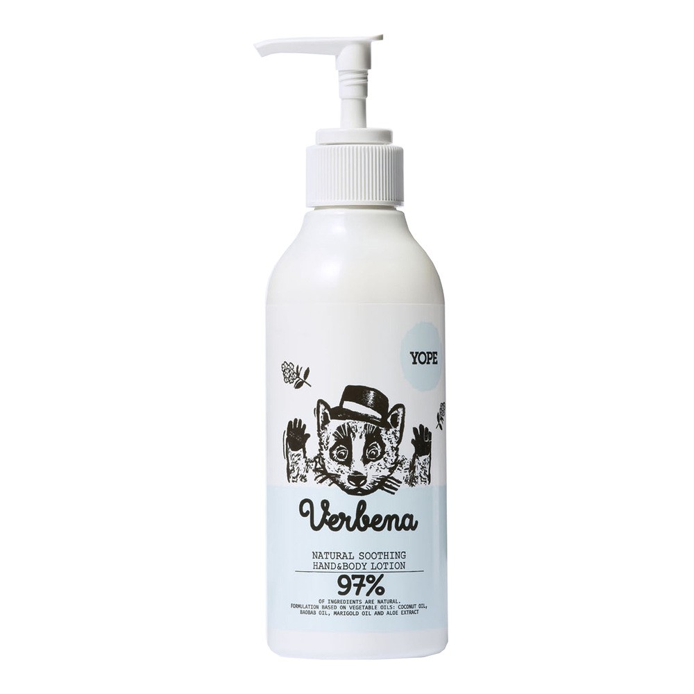 YOPE Naturalny balsam do ciała | 300 ml | Verbena | balsam do ciała | krem do ciała | balsam nawilżający | do suchej skóry | wegański balsam do ciała | 97% z naturalnych składników