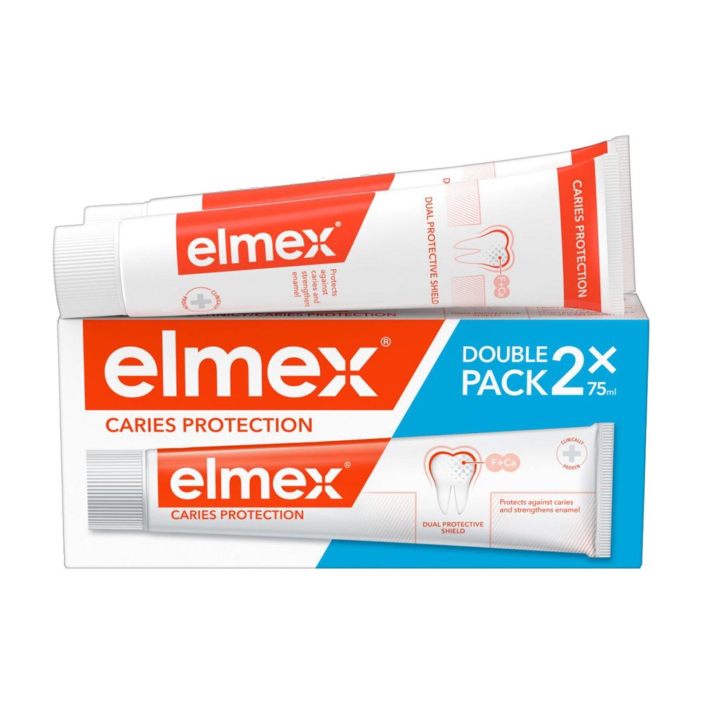 Elmex Caries Protection duopack 2x75 ml Pasta do zębów