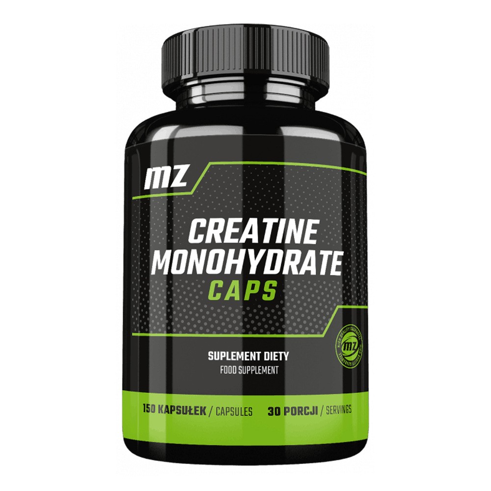 MZ-STORE CREATINE MONOHYDRAT KREATYNY 150 KAPSUŁEK