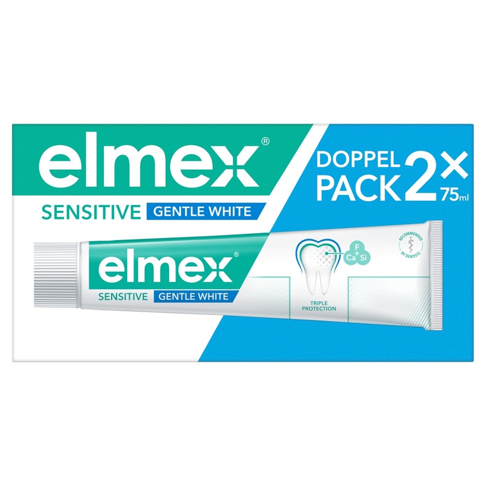 Elmex Sensitive Whitening duopack 2x75 ml Pasta do zębów