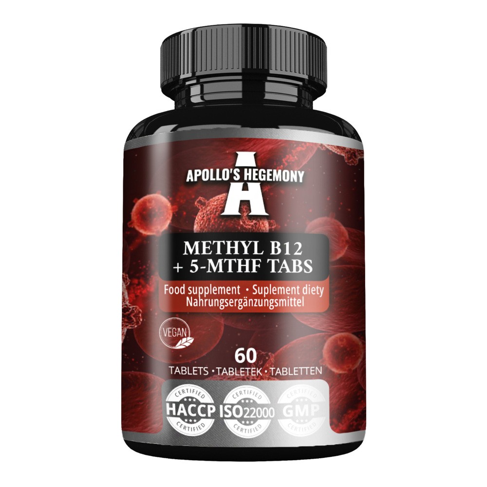 APOLLO'S HEGEMONY METHYL B12 + 5-MTHF 60 TABLETEK