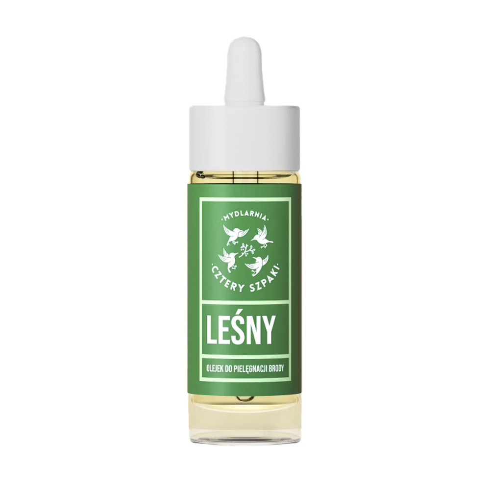 Mydlarnia Cztery Szpaki Olejek do brody Leśny 30ml