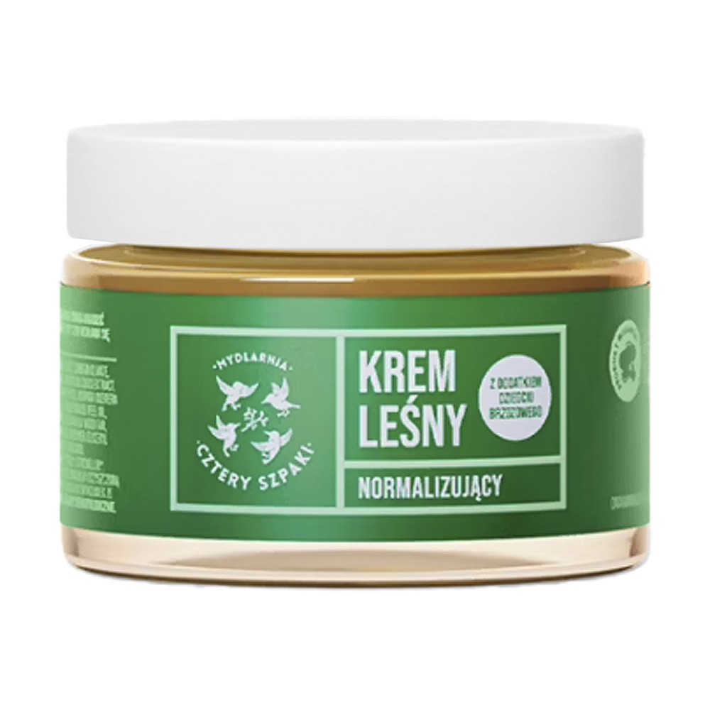Mydlarnia Cztery Szpaki Normalizujący krem do twarzy Leśny 50ml