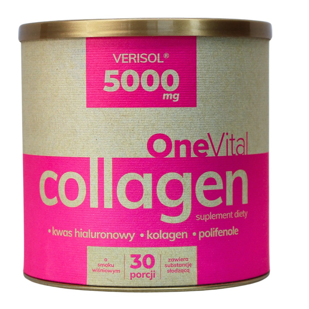 OneVital Kolagen, smak wiśniowy, 198 g