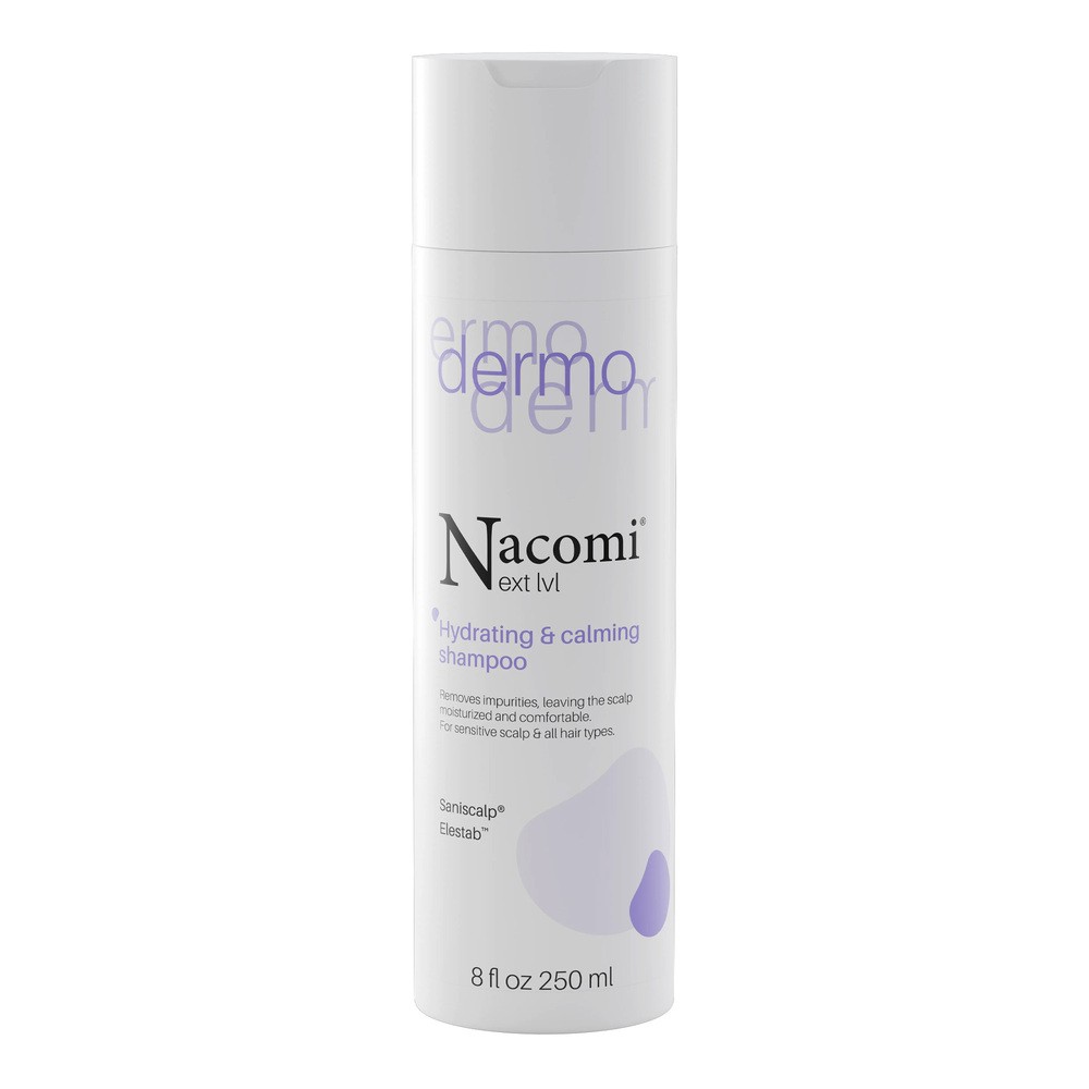 Nacomi Next Lvl Nawilżający & Łagodzący Szampon do Włosów 250ml