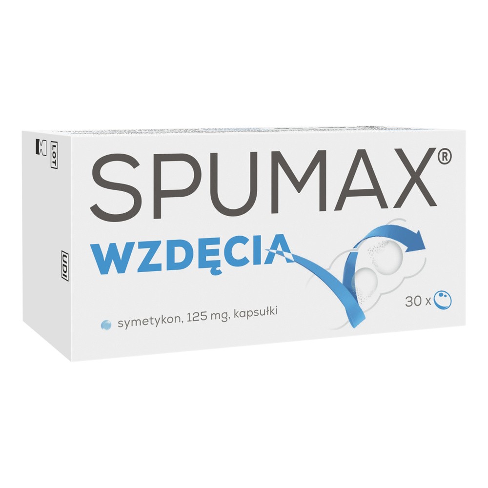 Spumax Wzdęcia, 30 kaps.