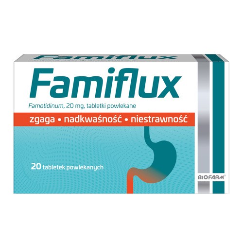 Famiflux 20 mg, 20 tabletek