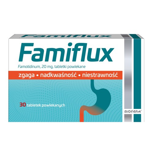 Famiflux 20 mg, 30 tabletek