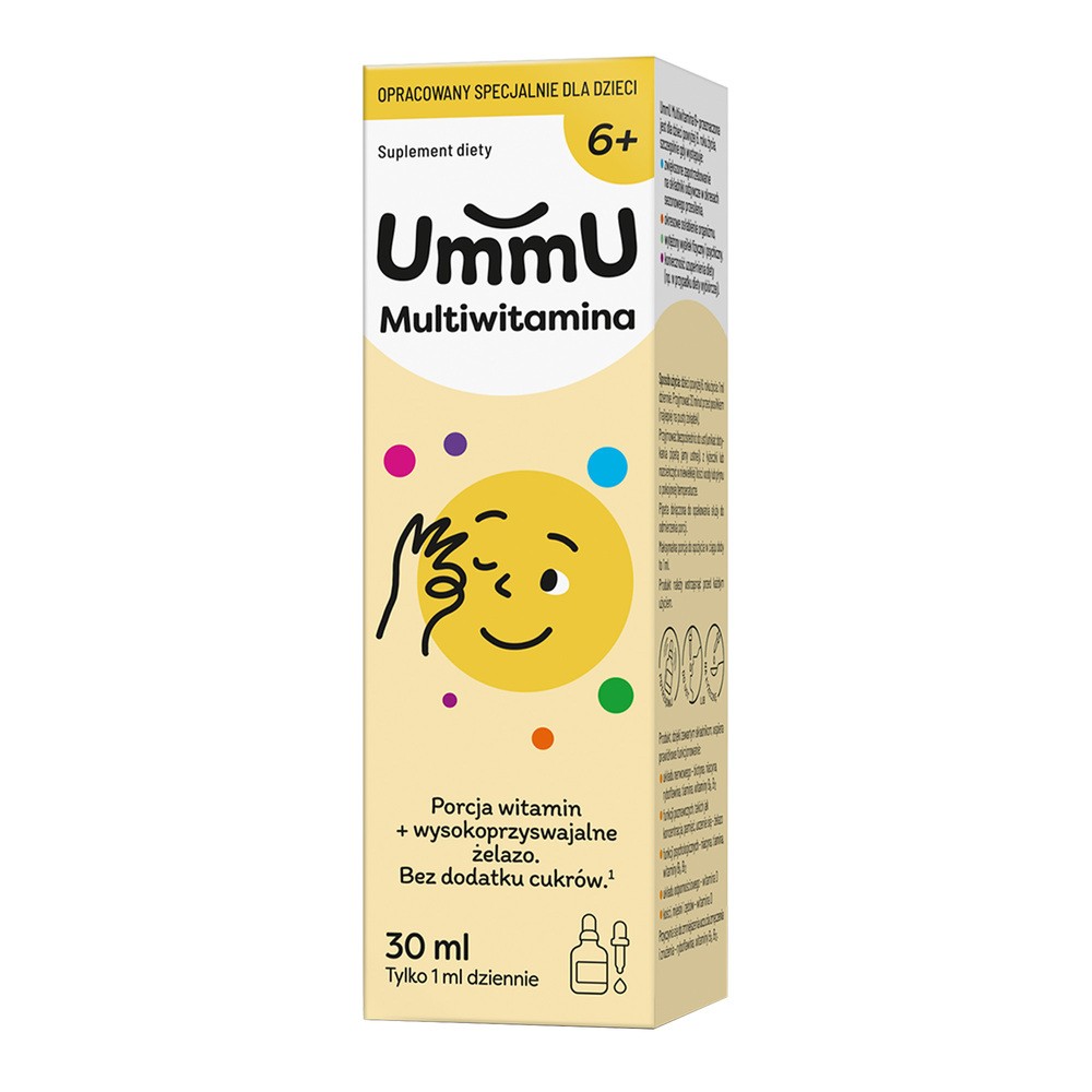 Ummu Multiwitamina 6+ krople 30 ml