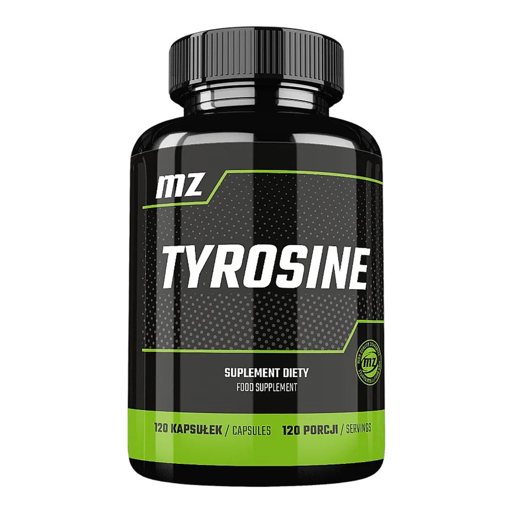 MZ-STORE L-TYROSINE 500MG TYROZYNA 120 KAPSUŁEK