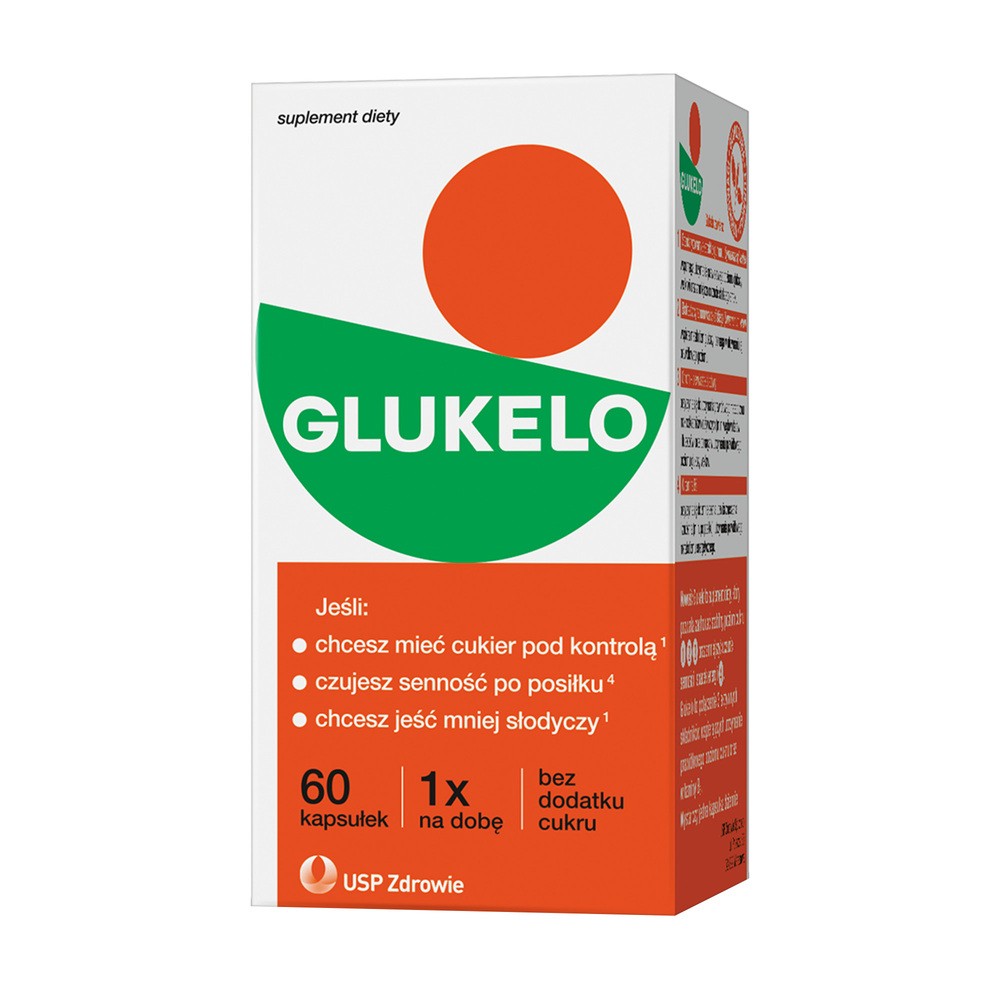 Glukelo, 60 kaps. -> Wysyłka 1,99 - odbiór w Żabce
