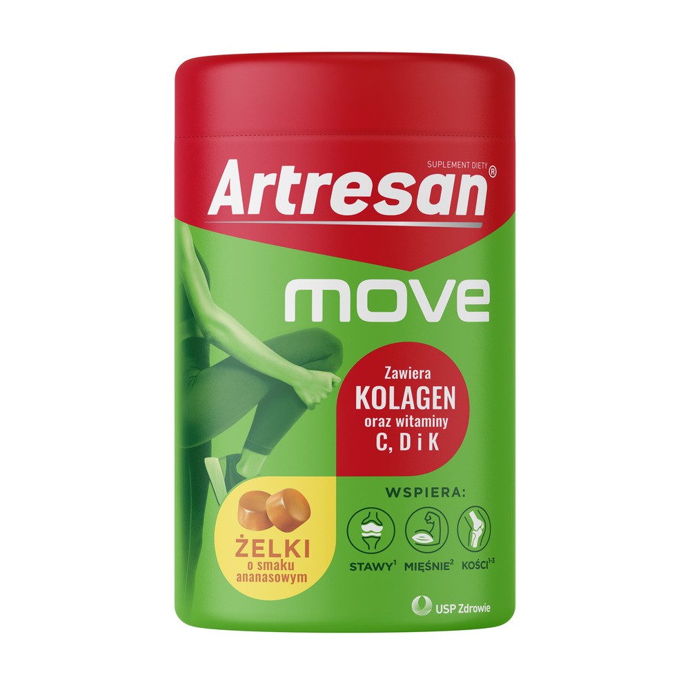 Artresan Move żeliki, 150 g (około 30 żelek)