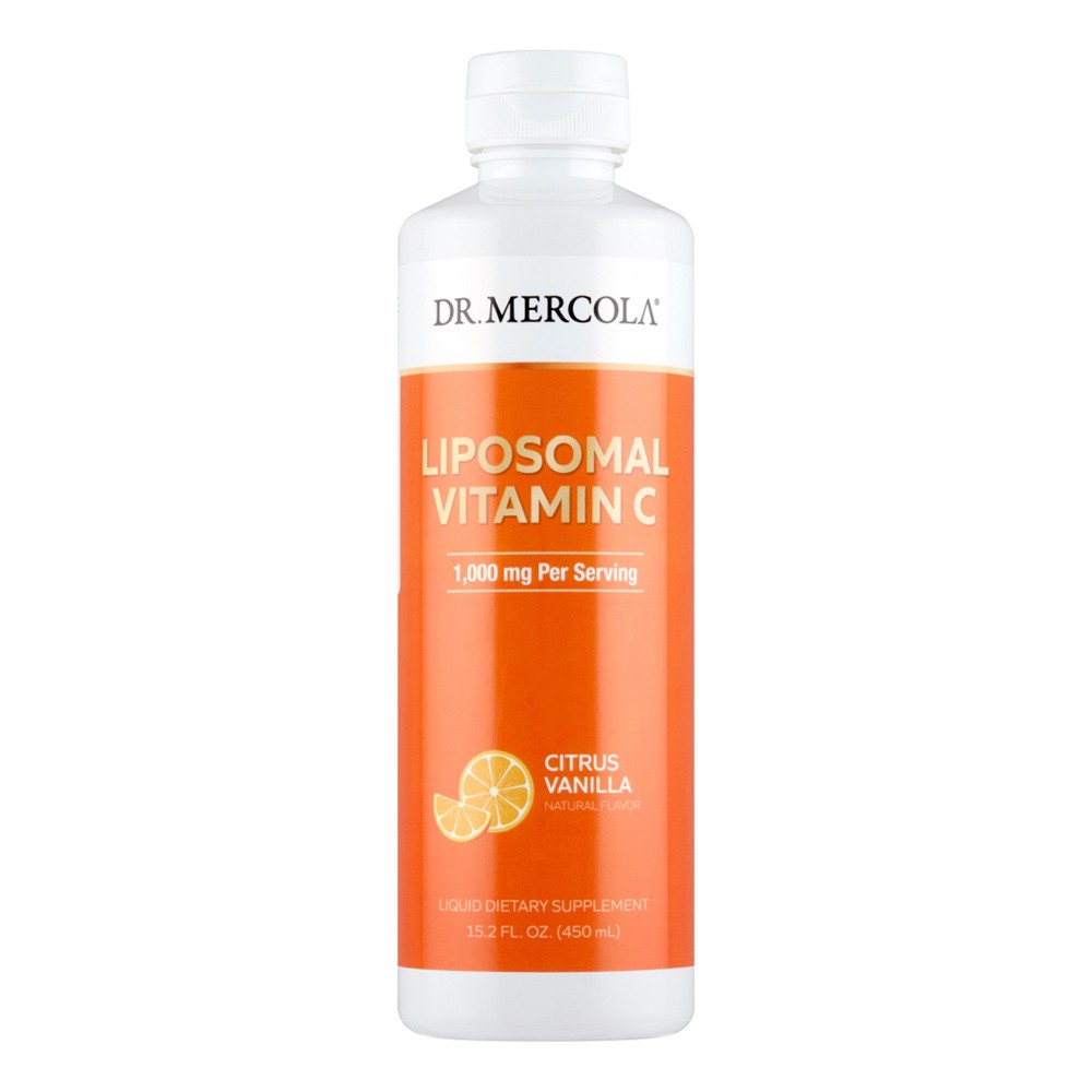Dr Mercola Witamina C Liposomalna w Płynie Witamina E 450ml