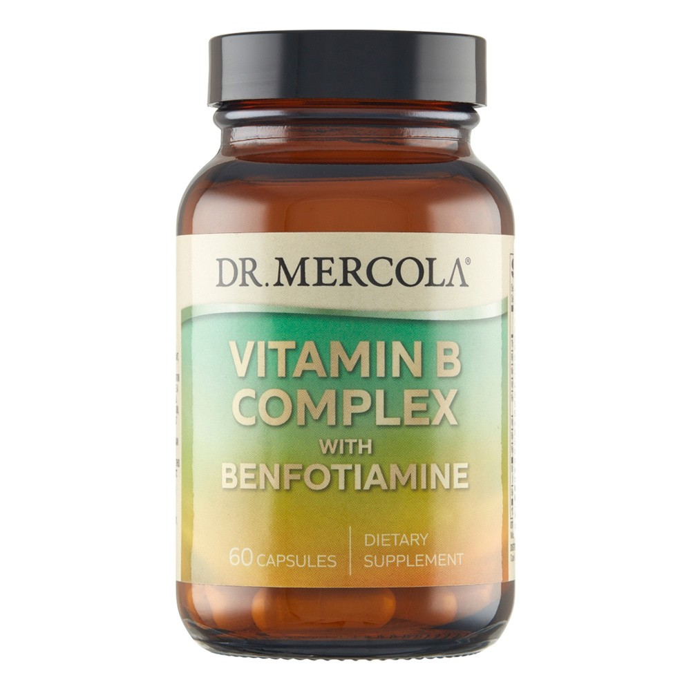 Dr Mercola Witamina B kompleks (dr Mercola) 60 kapsułek 18CC-723DD