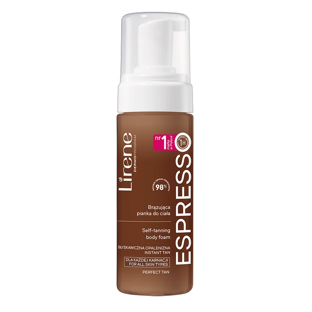 Lirene Espresso Bronzująca Pianka Ciemna Karnacja