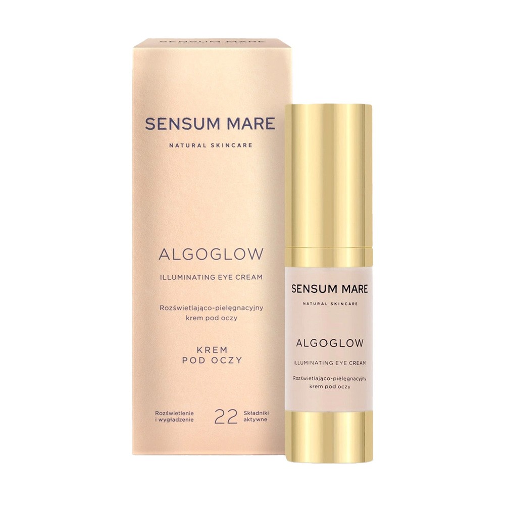 Sensum Mare Algoglow - Rozświetlająco-pielęgnacyjny krem pod oczy 15ml
