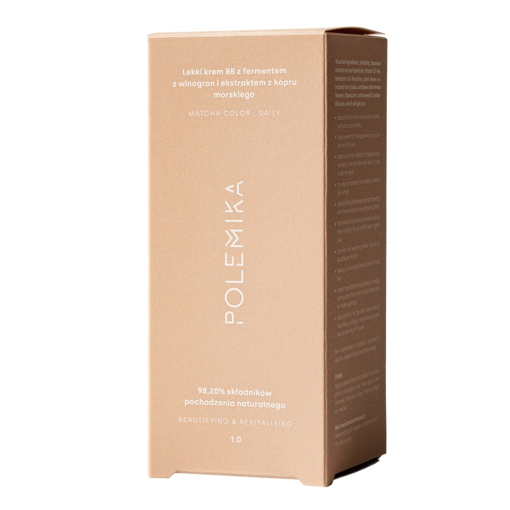 Polemika Matcha Color rewitalizujący krem BB 1.0 30ml