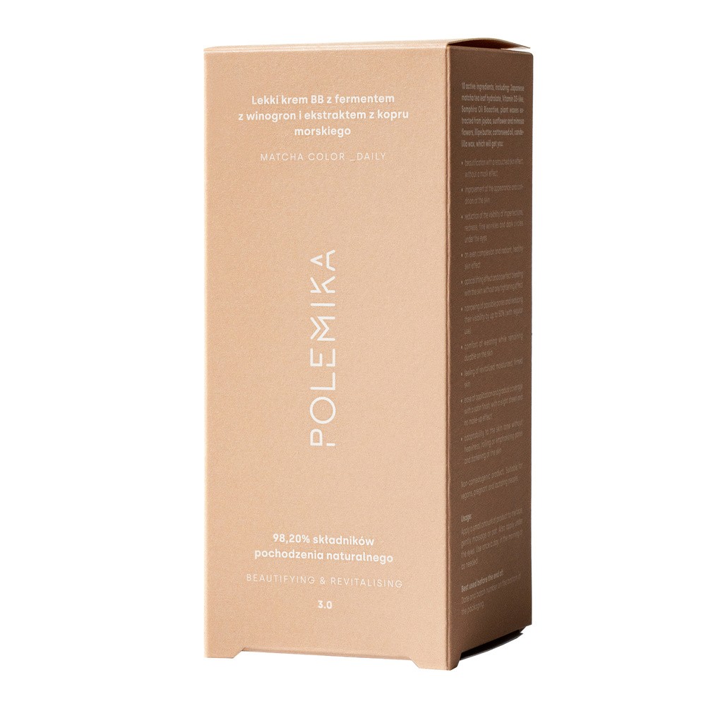 Polemika Matcha Color rewitalizujący krem BB 3.0 30ml
