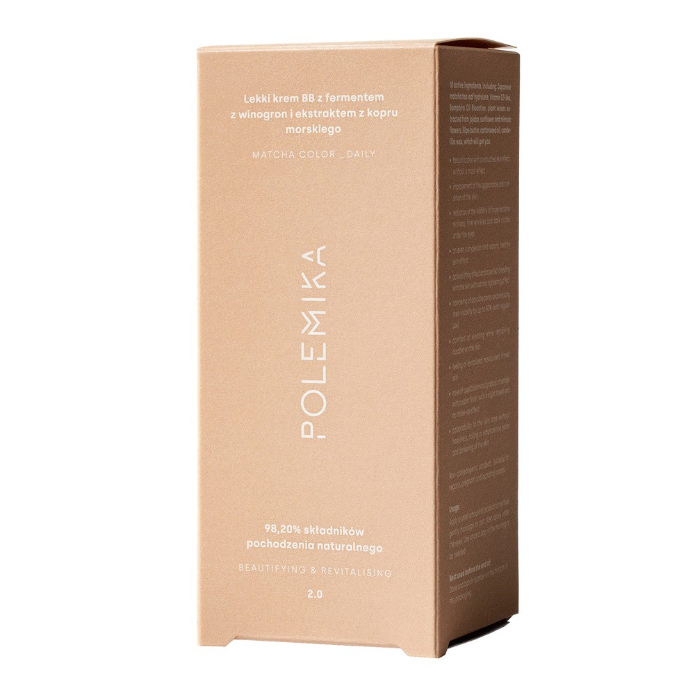 Polemika Matcha Color rewitalizujący krem BB 2.0 30ml