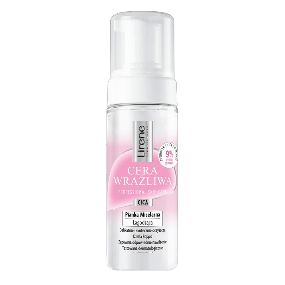 Lirene Cera Wrażliwa łagodząca pianka micelarna 150ml