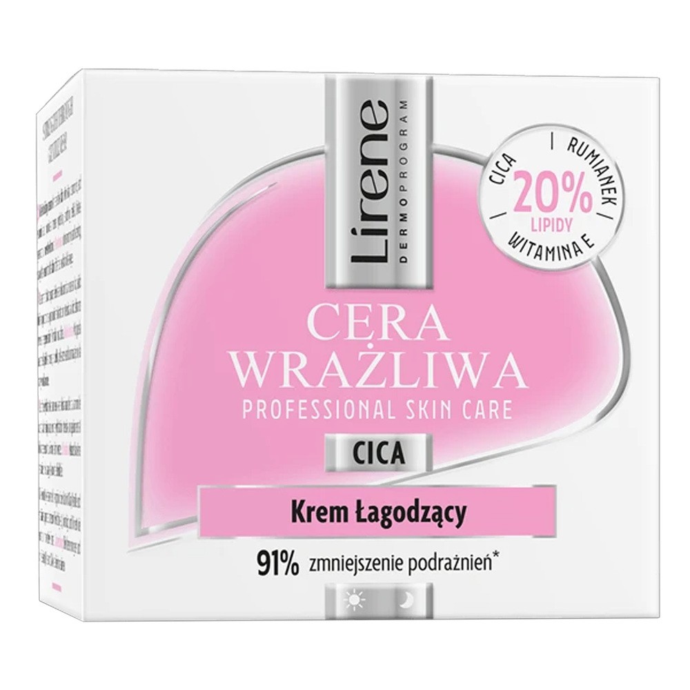 Lirene Cera Wrażliwa łagodzący krem do twarzy 50ml